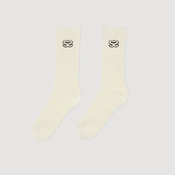 Discount Ribbed Knit Socks Women Socks