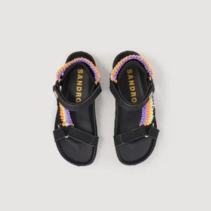 Flash Sale Sandals With Colorful Braiding Women Sandals