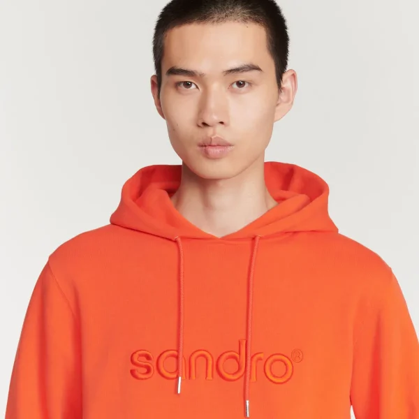 Online Sandro Hoodie Men Sweatshirts