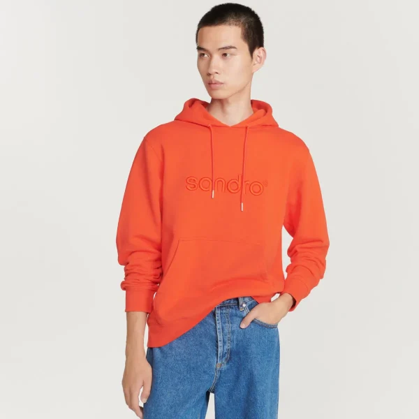 Online Sandro Hoodie Men Sweatshirts