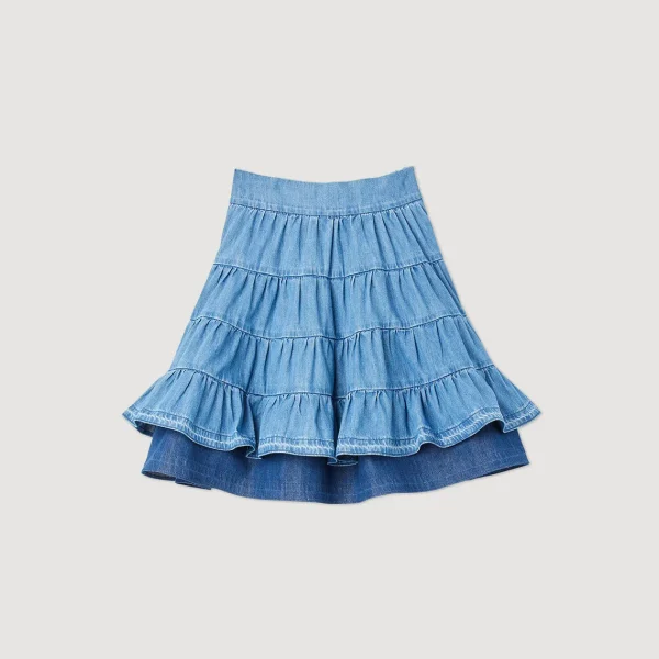 Hot Short Denim Skirt Women Skirts