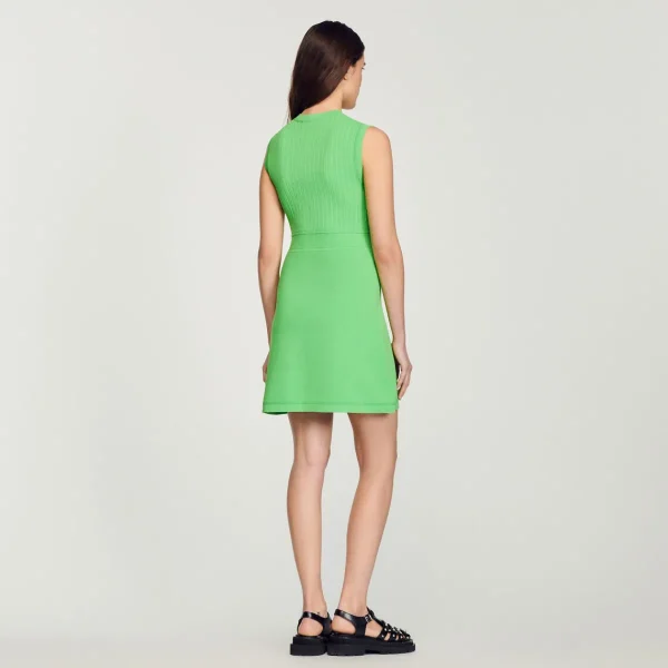 Sale Short Dress With Buttons Women Dresses