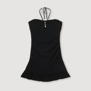 Discount Short Dress With Ruffles Women Dresses