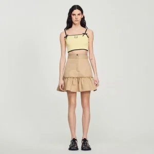 Clearance Short Skirt With Ruffles Women Skirts