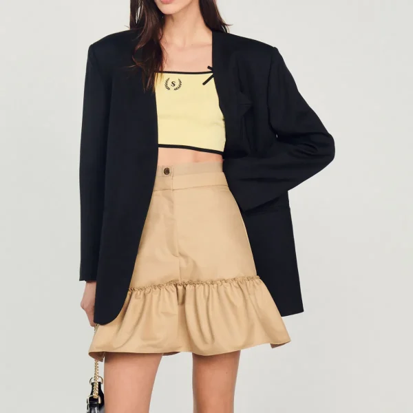 Clearance Short Skirt With Ruffles Women Skirts