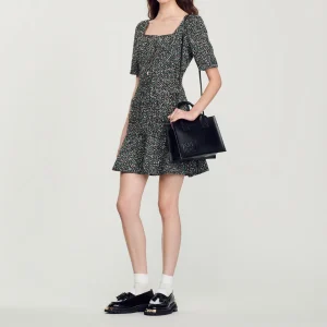 Shop Short Tweed Dress Women Dresses