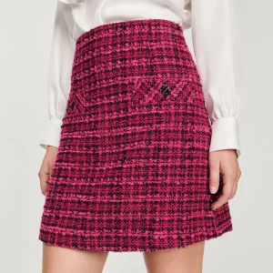 Store Short Tweed Skirt Women Matching Sets