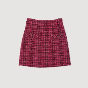 Store Short Tweed Skirt Women Matching Sets