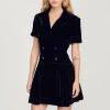 Best Sale Short Velvet Dress Women Dresses