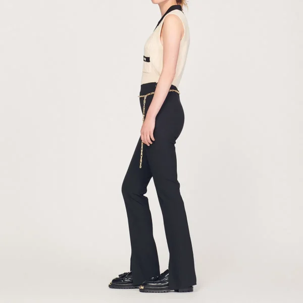 Outlet Slit-Hem Pants Women Pants & Shorts