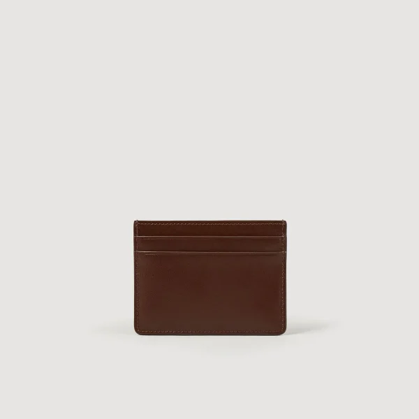 Shop Smooth Leather Card Holder Men Leather Goods