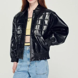 Flash Sale Smooth Leather Jacket Women Jackets & Blazers