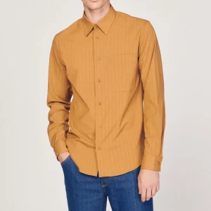 Store Striped Flowing Shirt Men Shirts