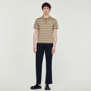 Discount Striped Polo Shirt Men T-Shirts & Polos