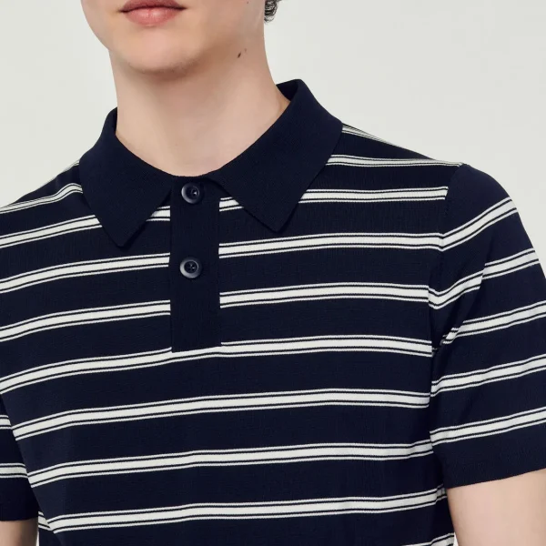 Best Sale Striped Polo Shirt Men T-Shirts & Polos