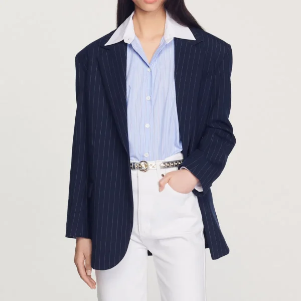 Online Striped Shirt Women Tops & Shirts