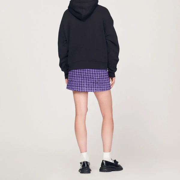 Clearance Sweatshirt With Contrasting Sandro Motif Women Sweaters & Cardigans