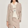 Best Tailored Pinstripe Jacket Women Matching Sets