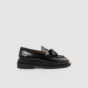 Flash Sale Thick-Soled Leather Loafers Women Loafers