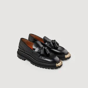 Flash Sale Thick-Soled Leather Loafers Women Loafers