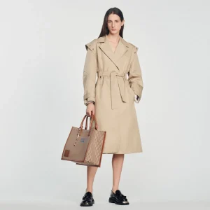 Cheap Trench Coat With A Wide Collar Women Coats