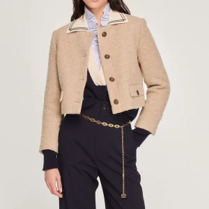 Fashion Tweed Jacket Women Jackets & Blazers