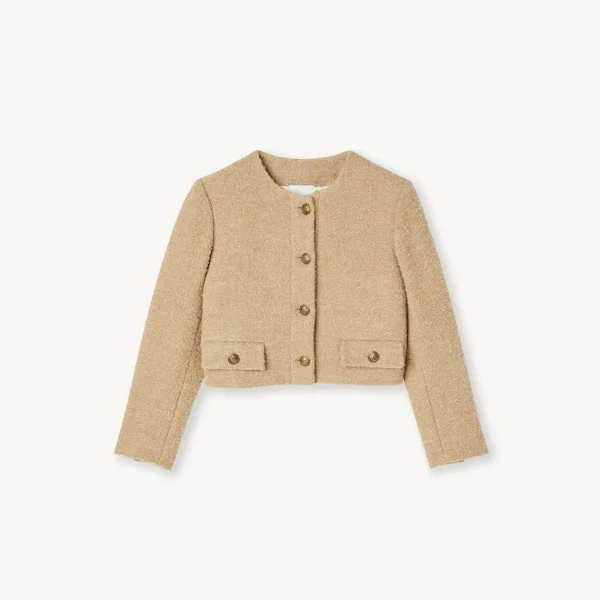 Fashion Tweed Jacket Women Jackets & Blazers