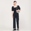 Outlet Tweed Jumpsuit Women Jumpsuits