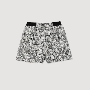 Flash Sale Tweed Shorts Women Matching Sets