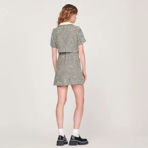 Shop Tweed Trompe L'&Oelig;Il Dress Women Dresses