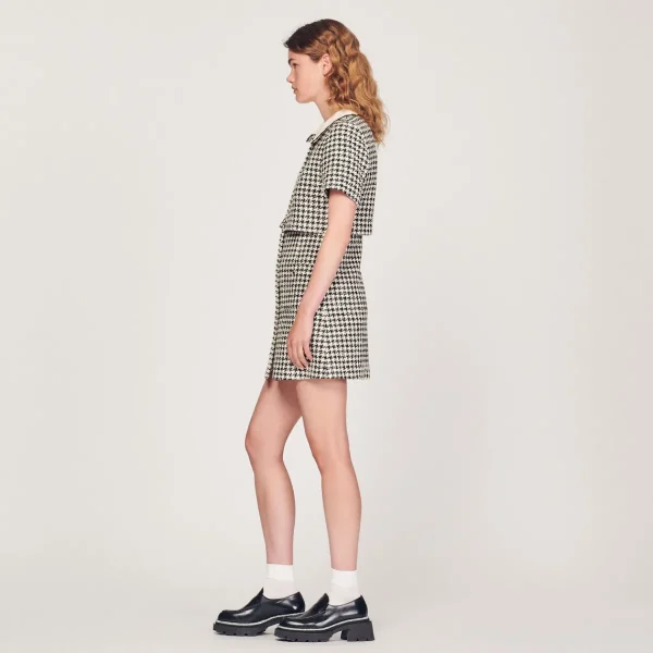 Shop Tweed Trompe L'&Oelig;Il Dress Women Dresses