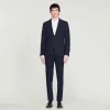 Fashion Unstructured Suit Jacket Men Suits & Blazers