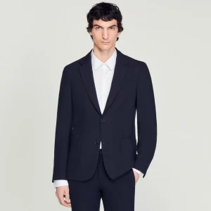 Fashion Unstructured Suit Jacket Men Suits & Blazers