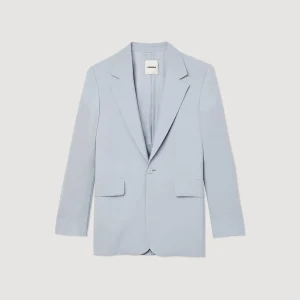 New Virgin Wool Suit Jacket Men Suits & Blazers