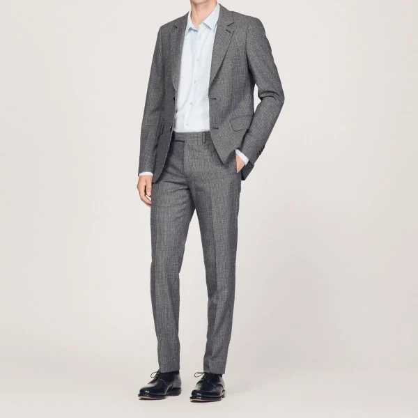 Store Virgin Wool Suit Pants Men Suits & Blazers