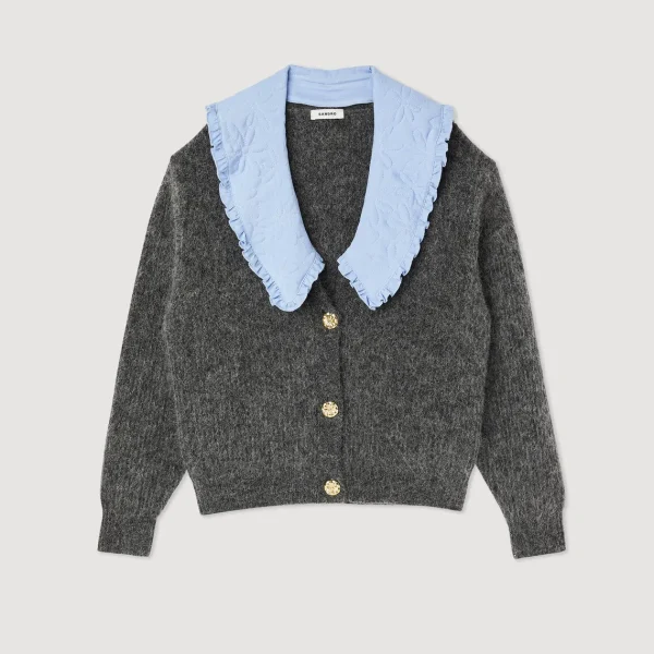 New Wide Neck Knit Cardigan Women Sweaters & Cardigans