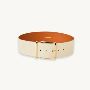 Fashion Wide Smooth Leather Belt Women Belts